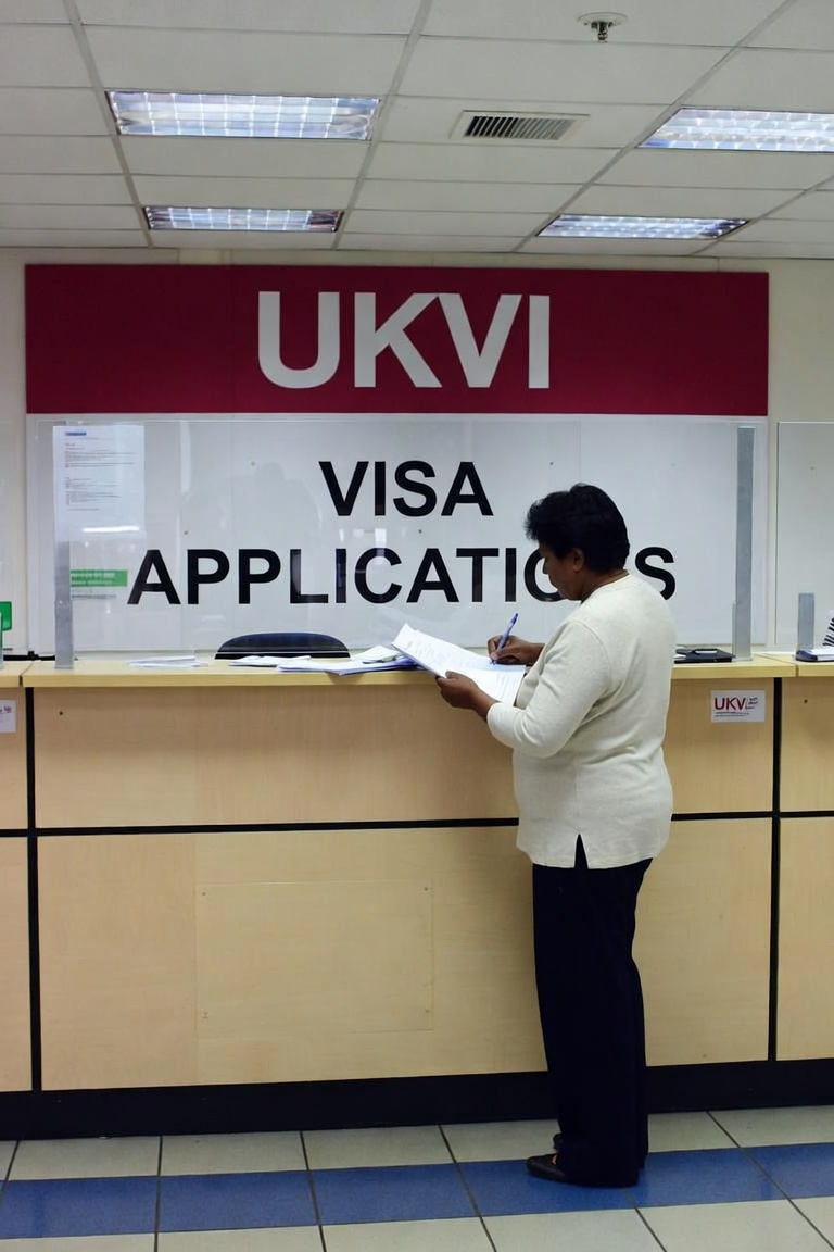 ลงทะเบียน UKVI